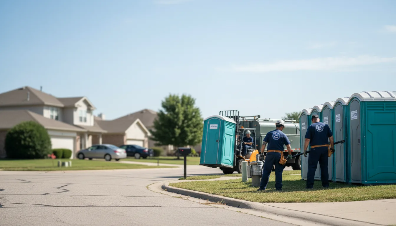 Porta Potty Rental in Rogers, TX near me